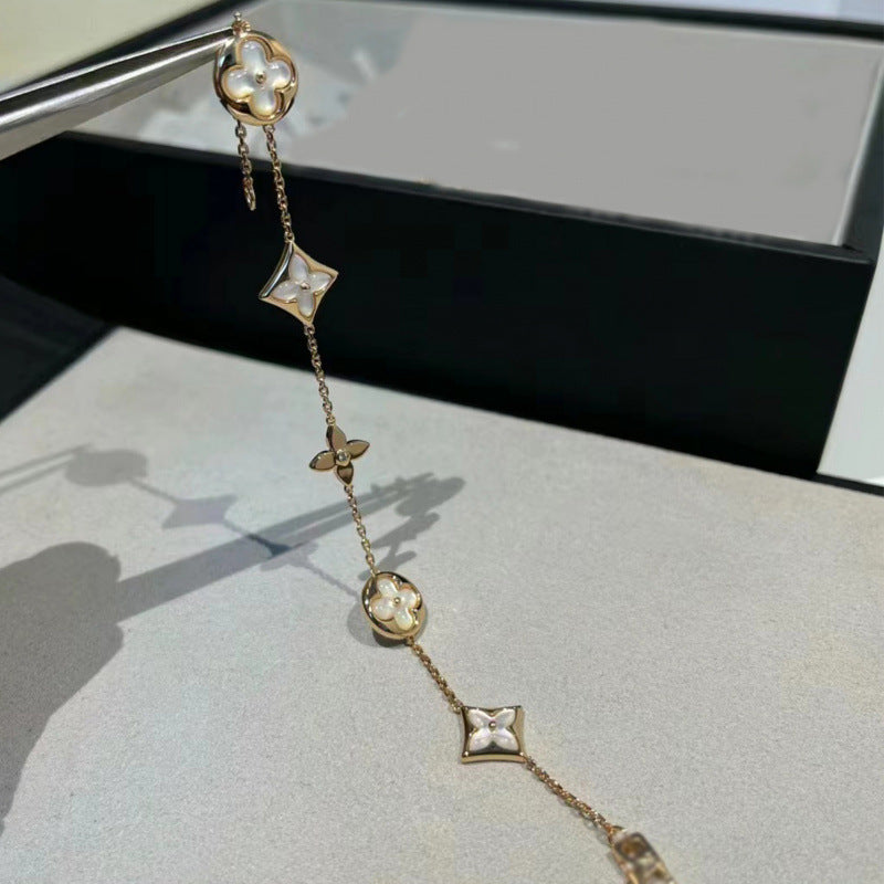 Pulseira de cristal de luxo - beleza atemporal em seus acessórios de pulso