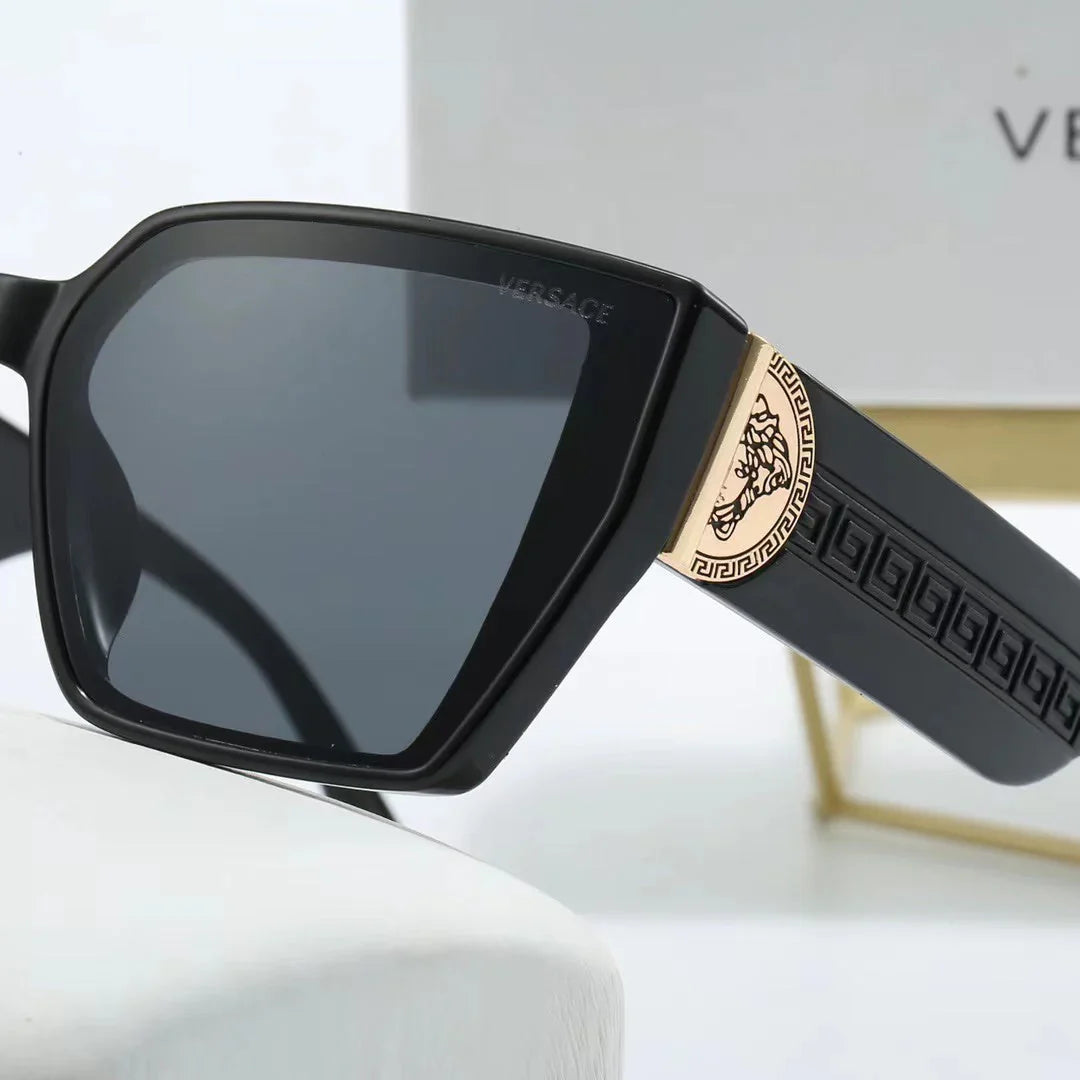 Einfache quadratische Rahmen Sonnenbrille 3779