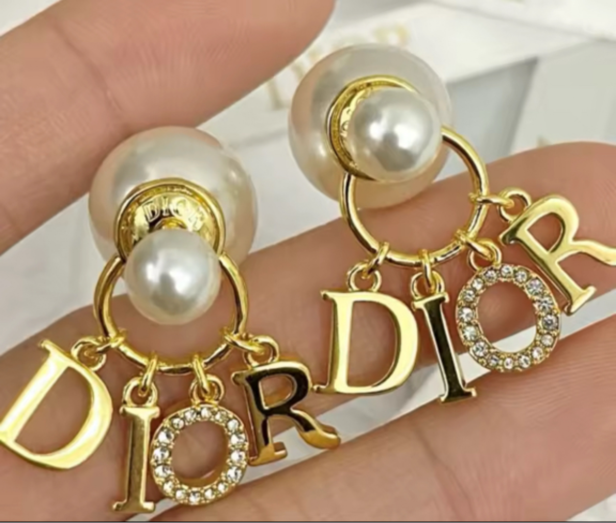 D! 0r Pearl Earring Earrings