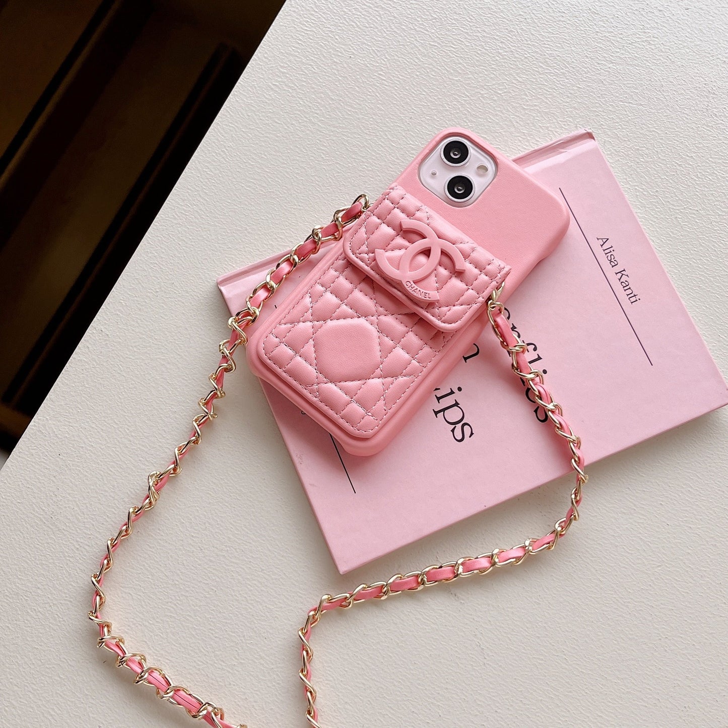 CC Card Holder Chain Case iPhone