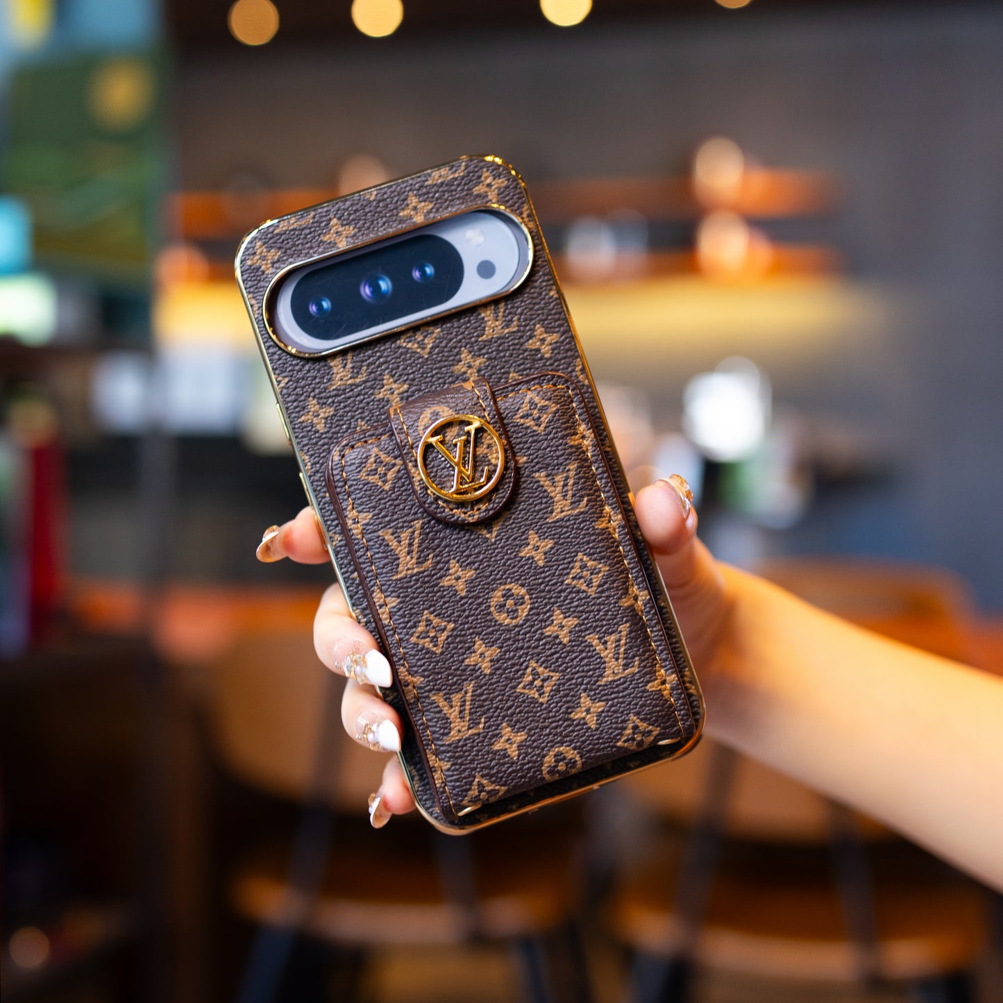 Luxusní styl pouzdra na telefon Google Pixel