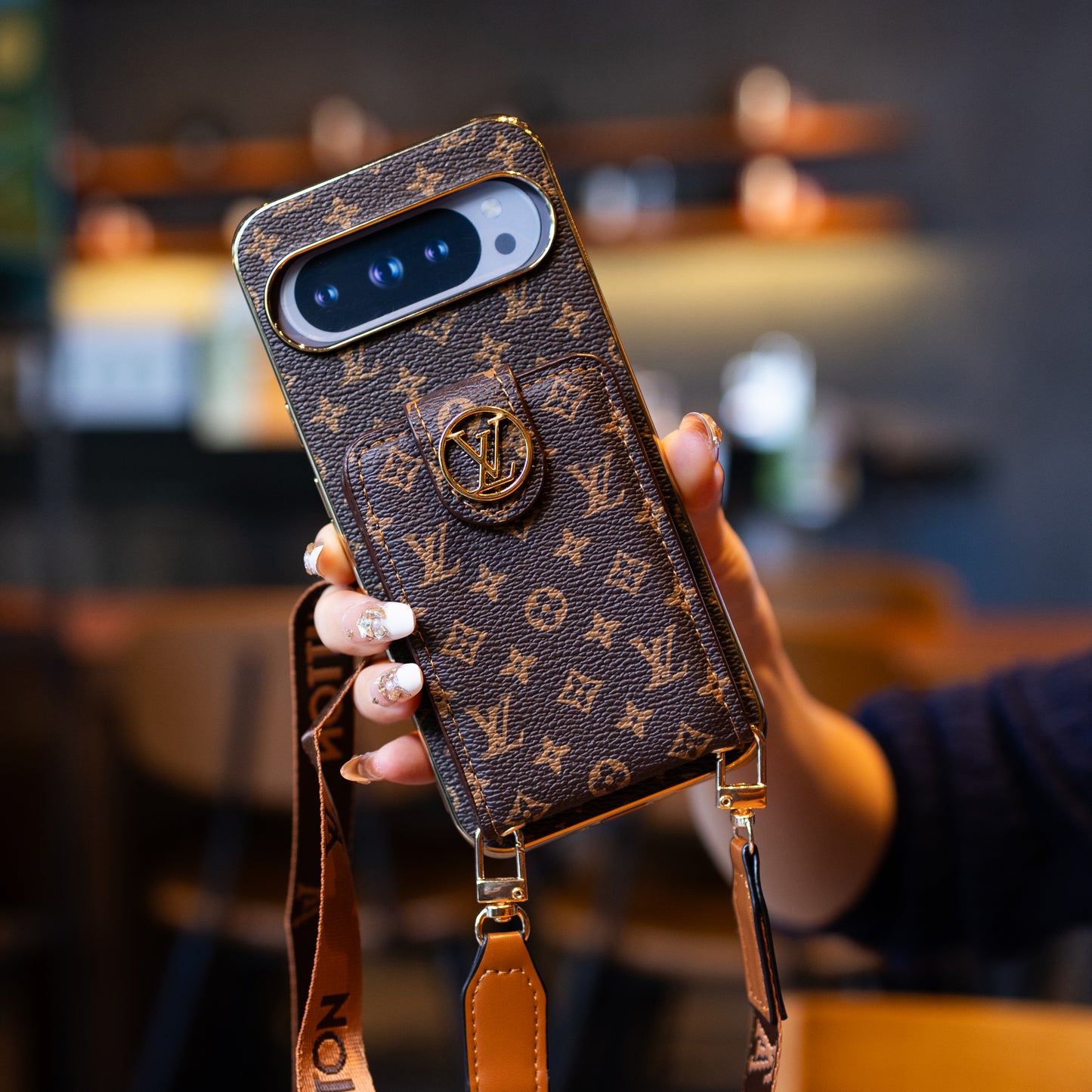 Luxusní styl pouzdra na telefon Google Pixel