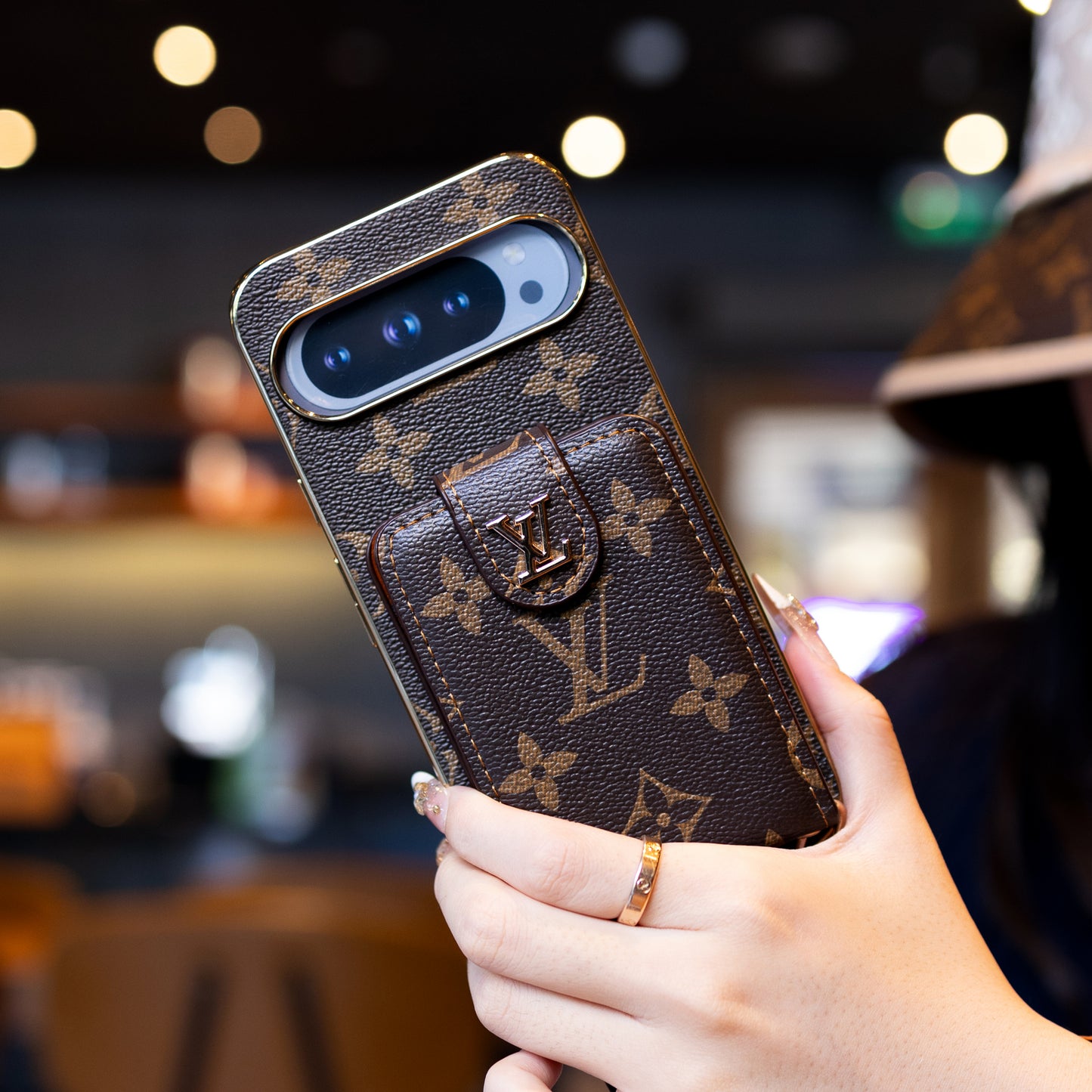 Luxusní styl pouzdra na telefon Google Pixel