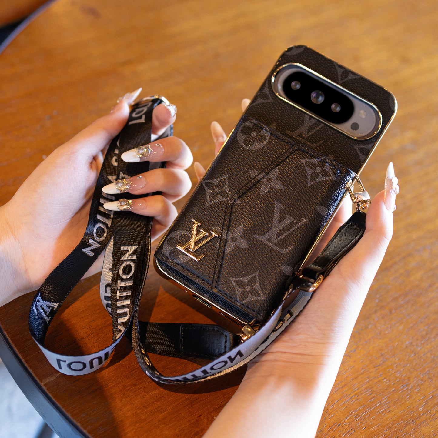 Luxusní držák karty Styl Google Pixel Phone Case
