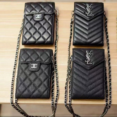 حقيبة كروسة جلدية حقيقية GG GG