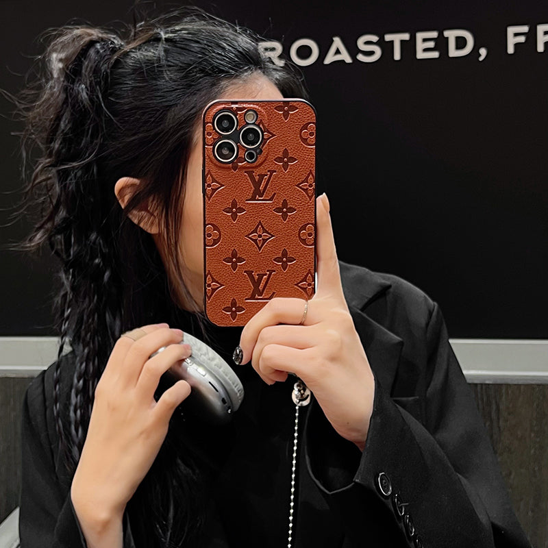 Lou Color Leather iPhone fodral