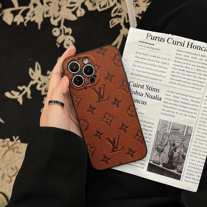 Lou Color Leather iPhone fodral
