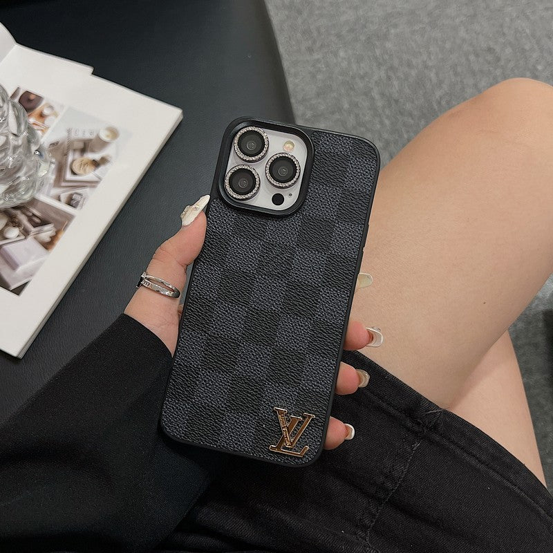 Lou Classic Leather iPhone -fodral