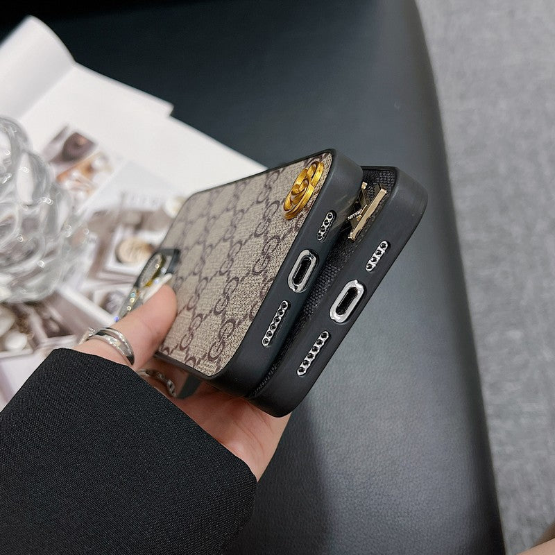 Lou Classic Leather iPhone -fodral