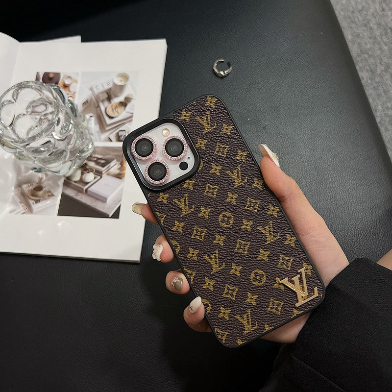 Lou Classic Leather iPhone -fodral