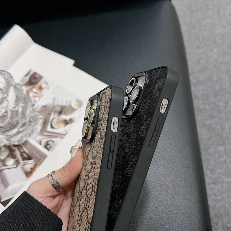 Lou Classic Leather iPhone -fodral