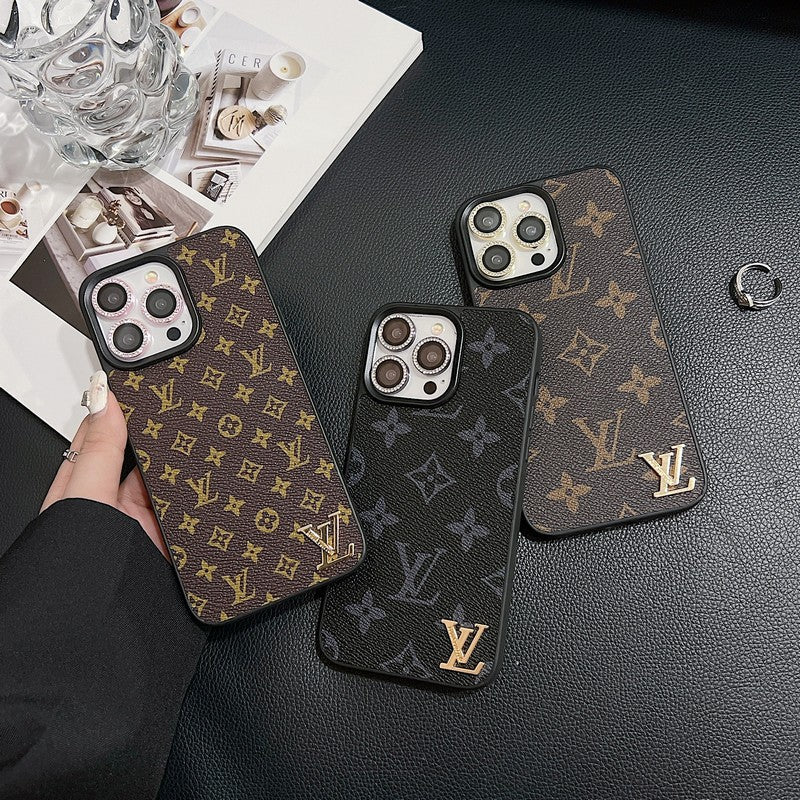 Lou Classic Leather iPhone -fodral