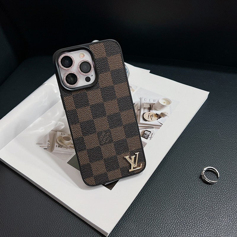 Lou Classic Leather iPhone -fodral