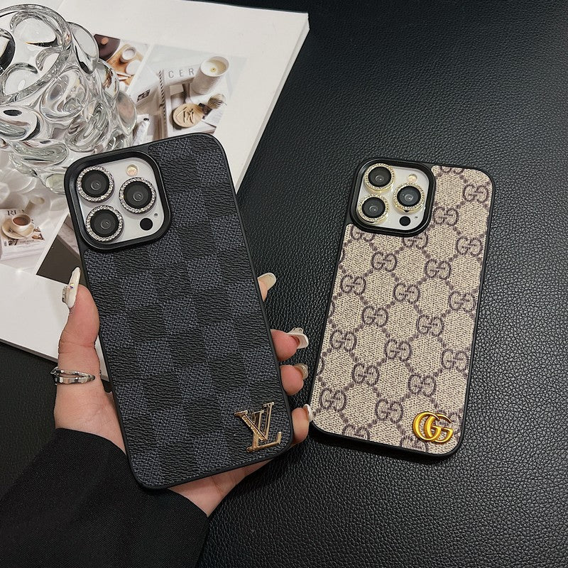 Lou Classic Leather iPhone -fodral