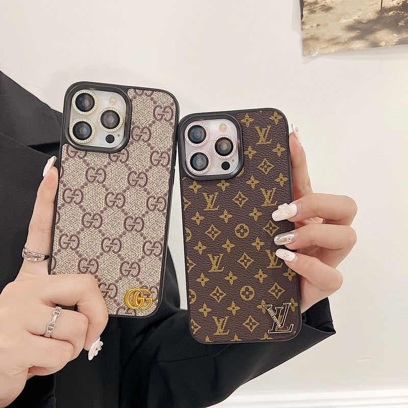 Lou Classic Leather iPhone -fodral