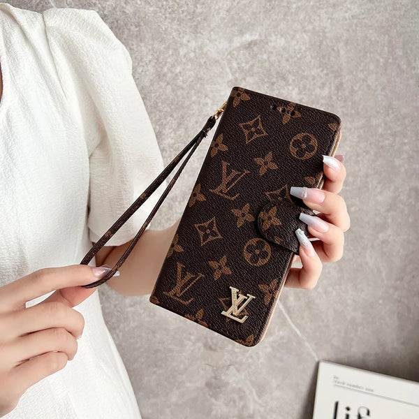 Monogram Canvas Leather Willet Samsung Mobile Telephone Case