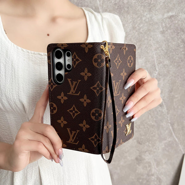 Monogram Canvas Leather Willet Samsung Mobile Telephone Case