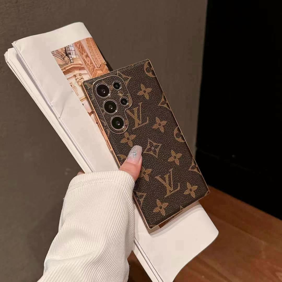 Brown color telefon pouzdro pro Samsung Galaxy