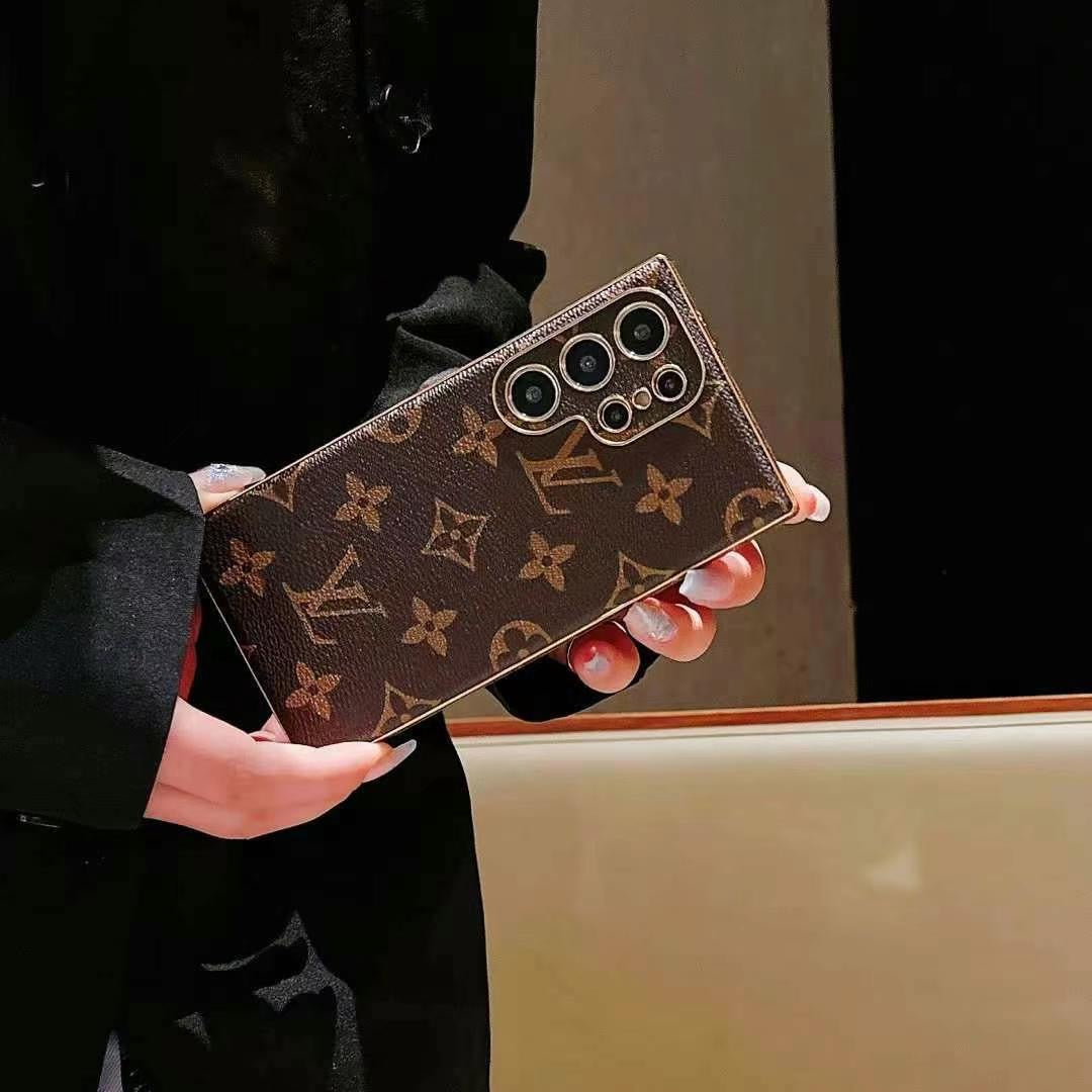 Brown color telefon pouzdro pro Samsung Galaxy