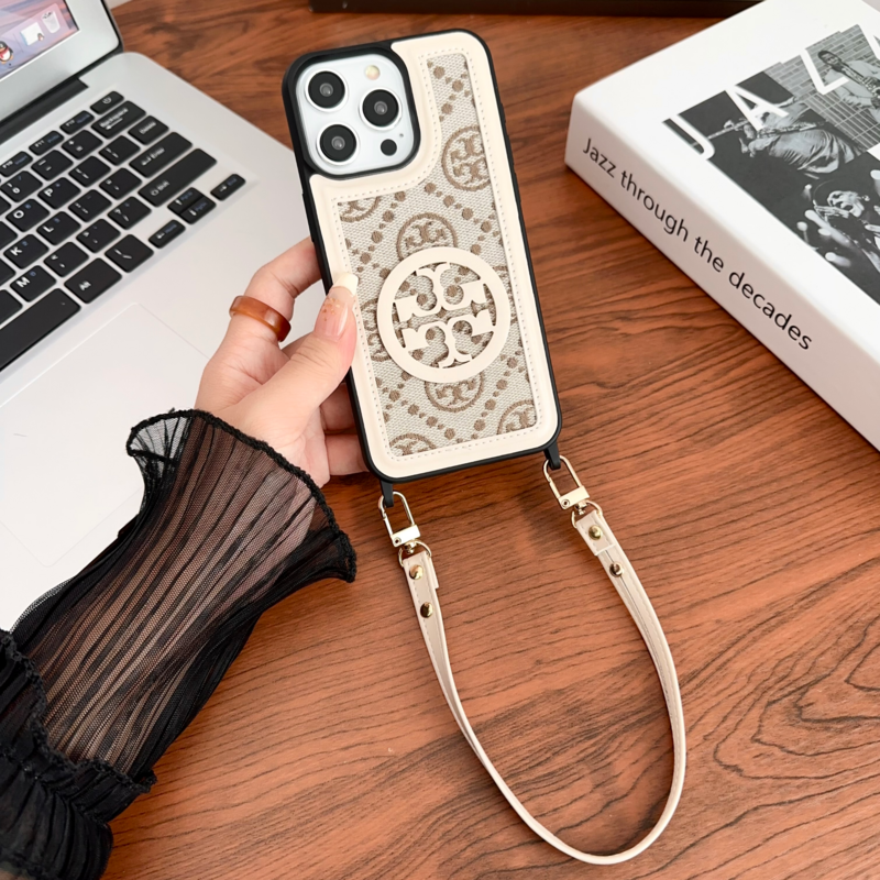 Custodia per iPhone in pelle Tory