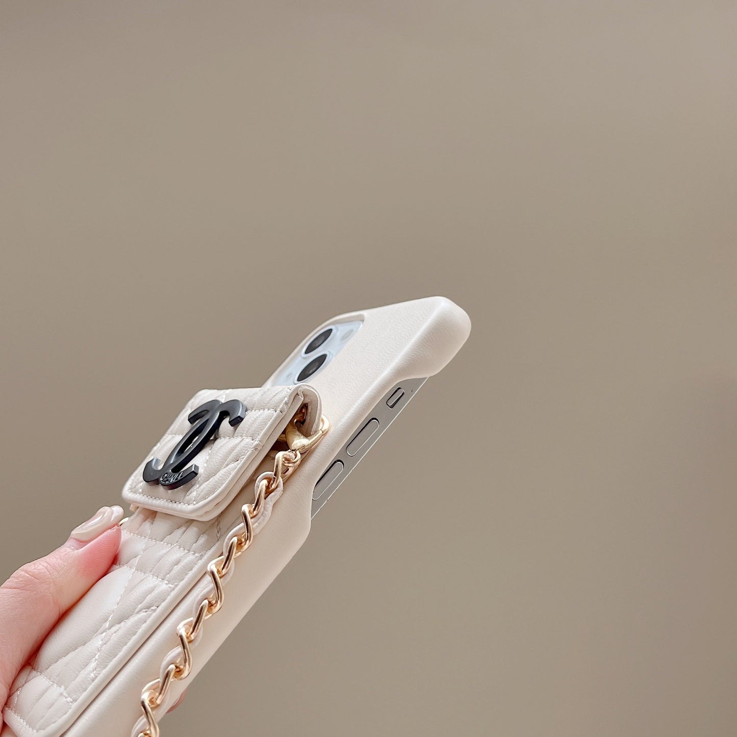CC Card Holder Chain Case iPhone