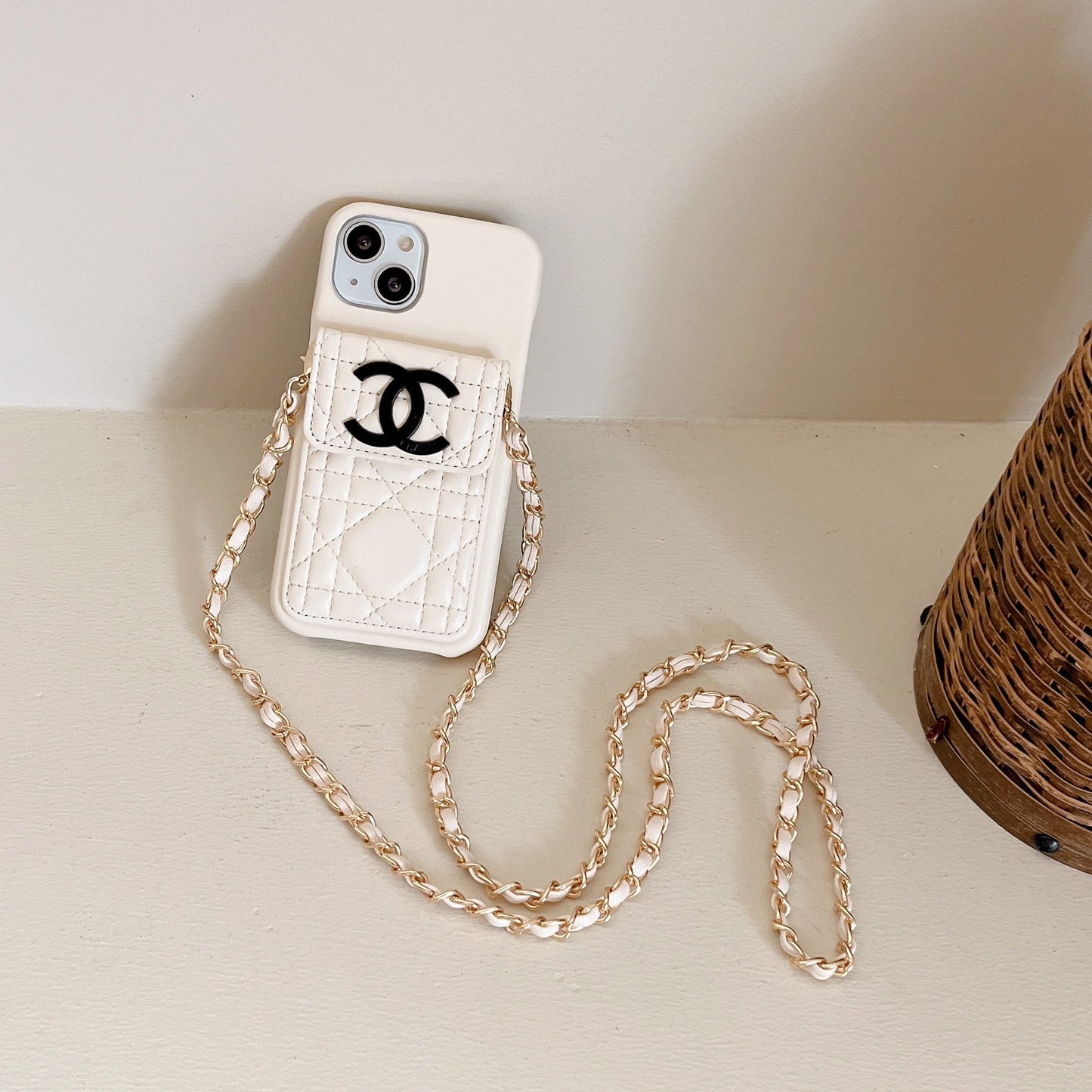 CC Card Holder Chain Case iPhone
