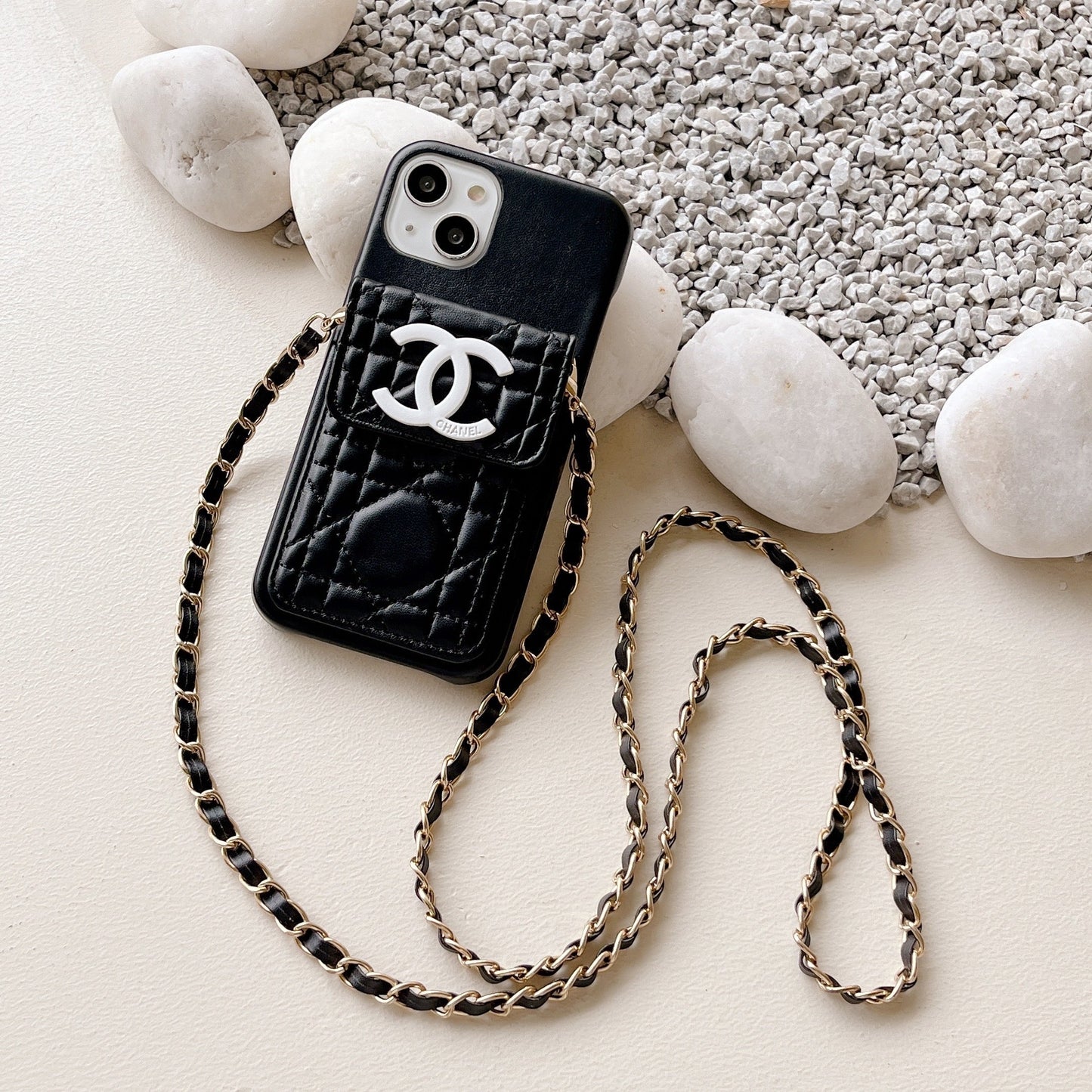 CC Card Holder Chain Case iPhone