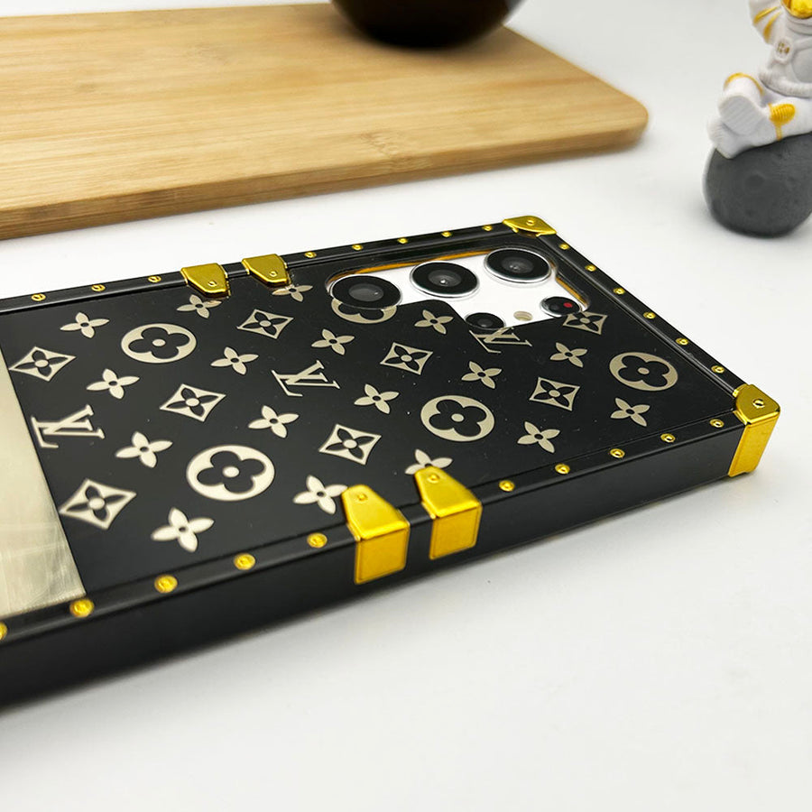 Samsung Galaxy S24 Series Luxury Brand Brand Trunk pouzdro s řetězem