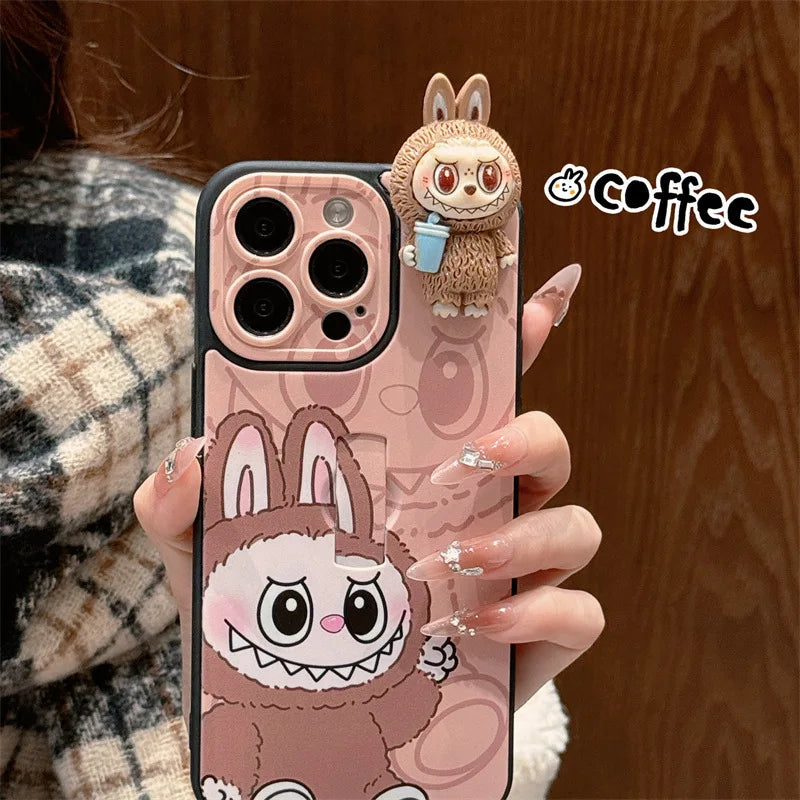 Cartoon 3D Labubu Doll για iPhone