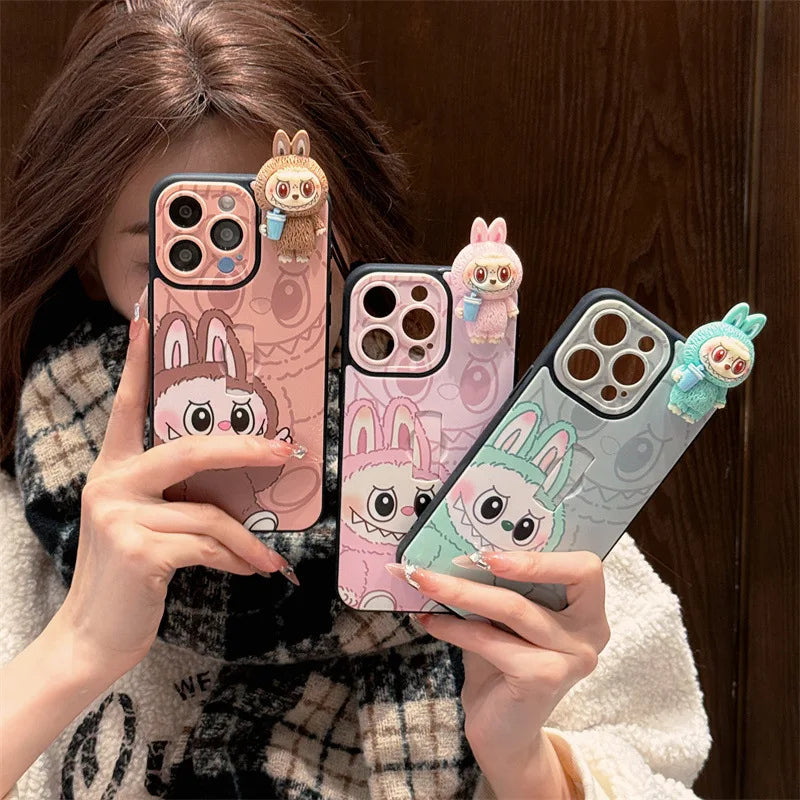 Cartoon 3D Labubu Doll για iPhone