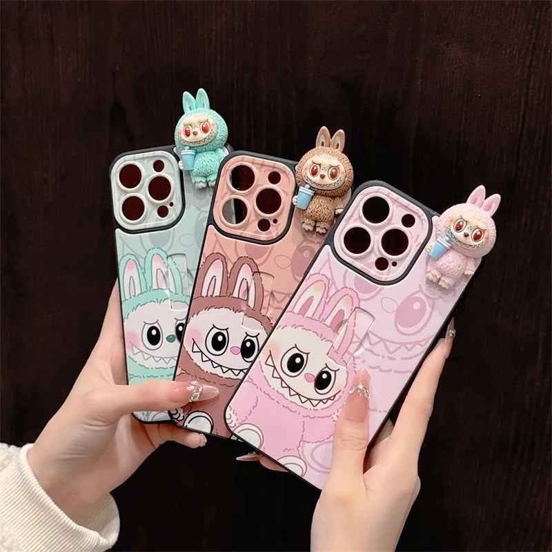 Cartoon 3D Labubu Doll για iPhone