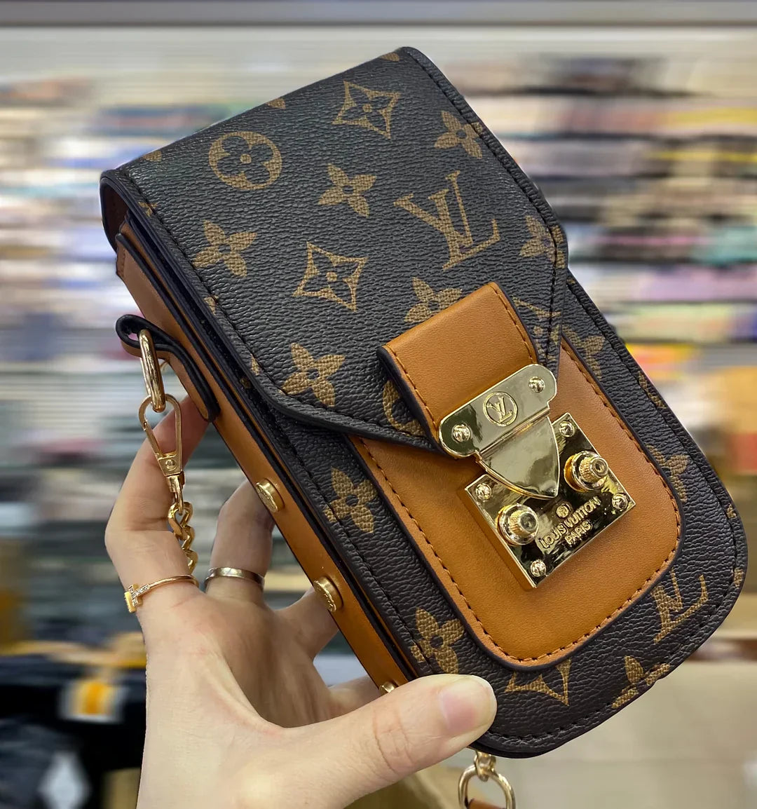 Monogram Crossbody telefonpåse