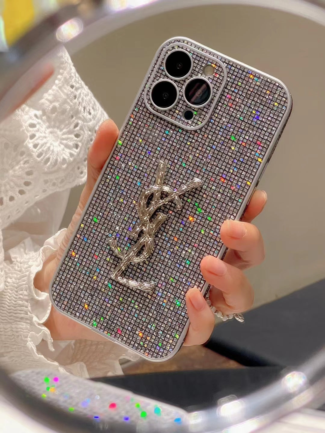 Lussuose custodie per iPhone glitter