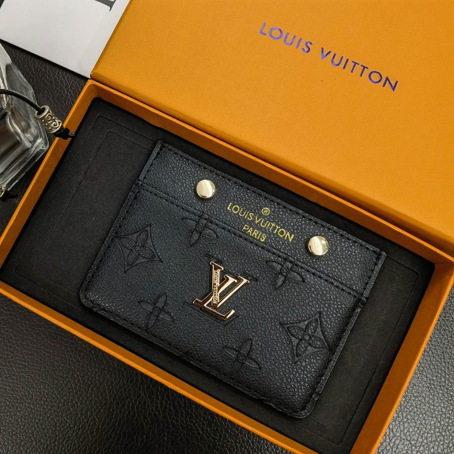 LV Signature Slim Kartenhalter Brieftasche