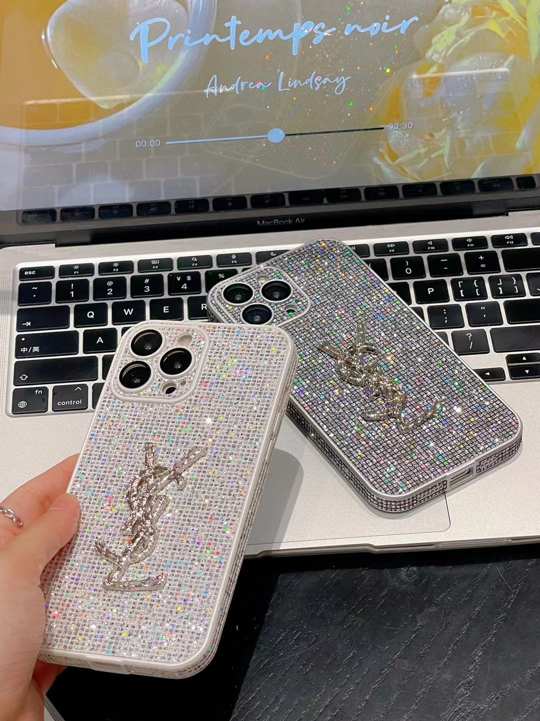 Lussuose custodie per iPhone glitter