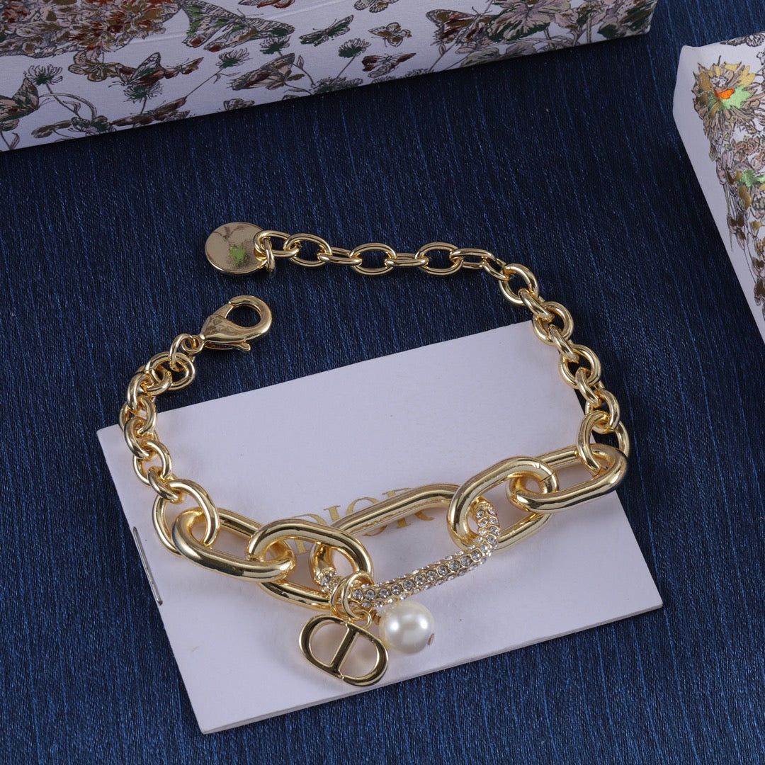 Dove Chain Girl Earrings & Bracelet & Necklace 3 Set