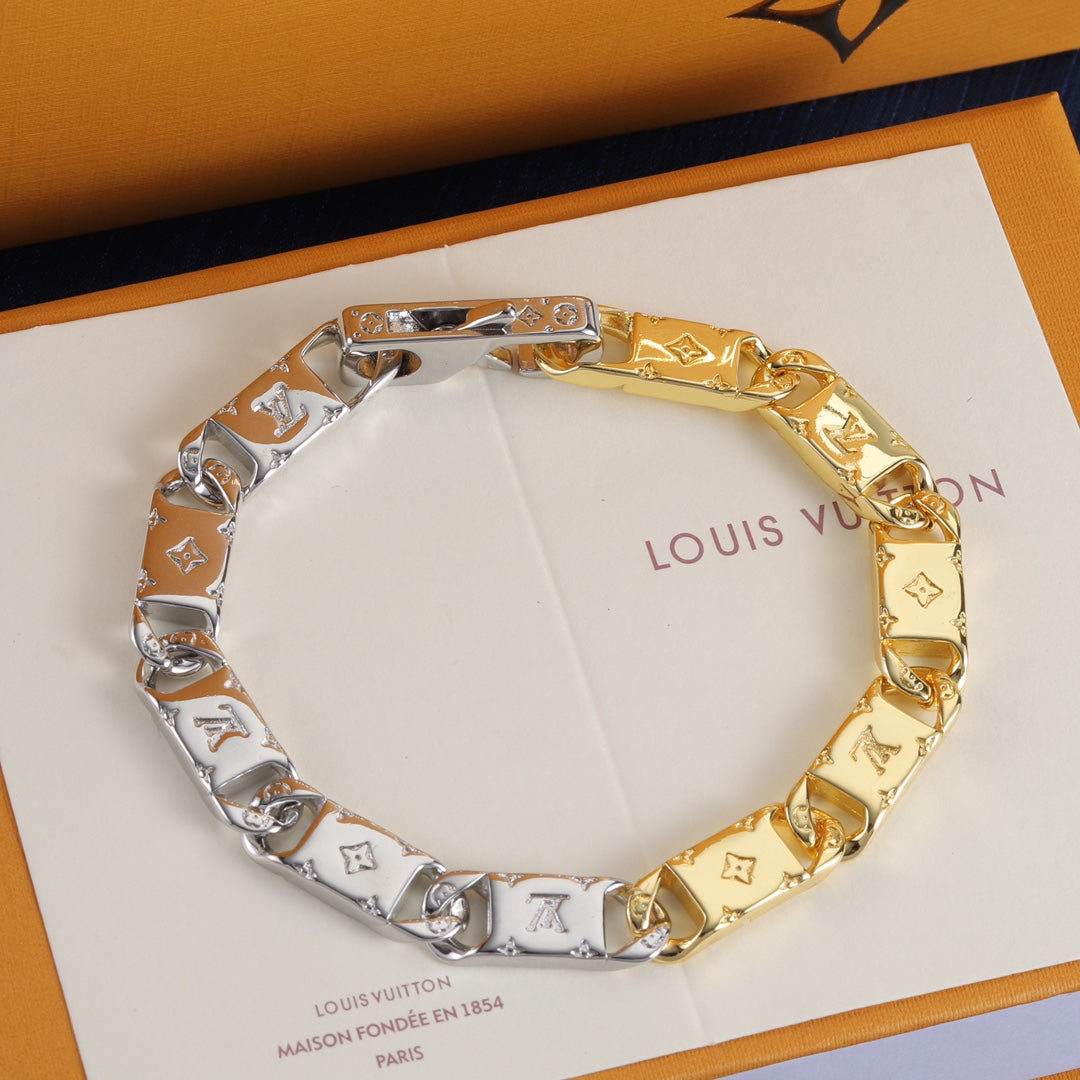 Fancy Double Love Color Bracelet