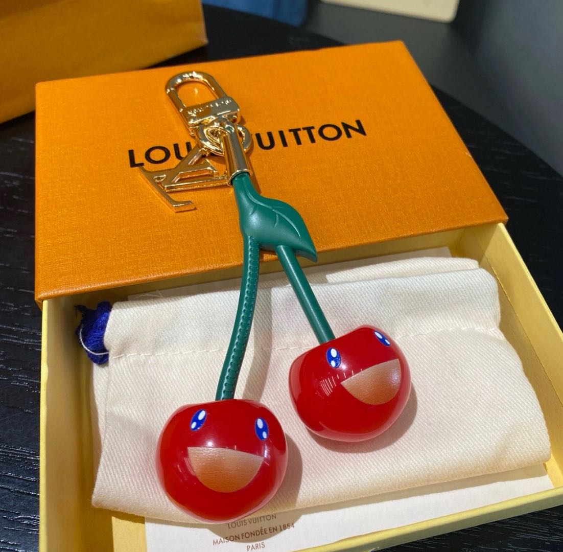 🌟 L-Kirsch-Schlüsselanhänger: Süß + Luxus, alles in einem 🍒✨
