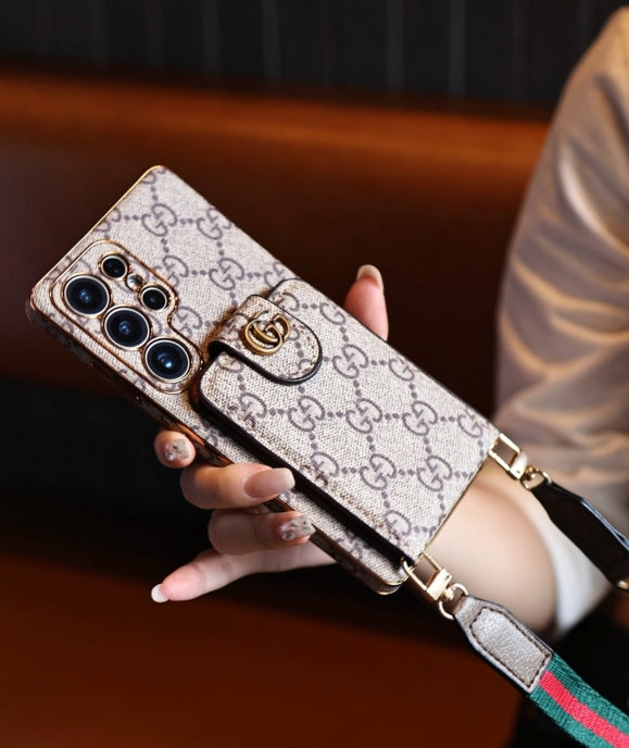Gucci - Stile Samsung Telefono con supporto per carta