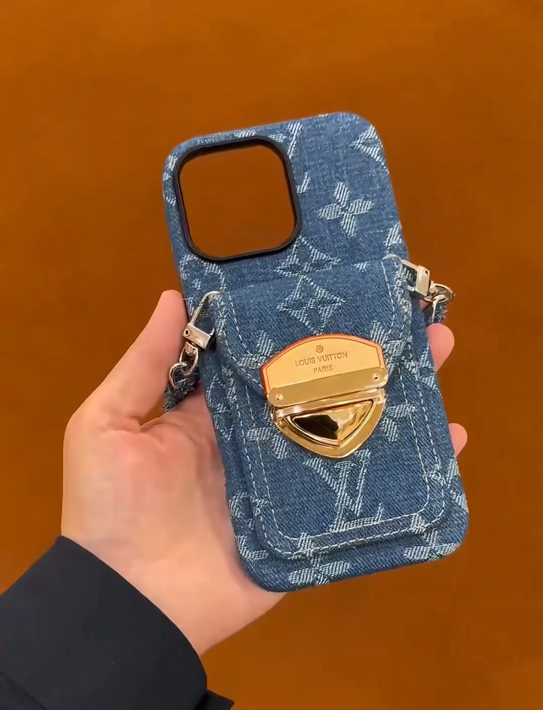 L- - στυλ Crossbody Magnetic Card - Θήκη τηλεφώνου Holder