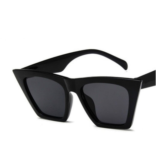 νέα γυαλιά ηλίου Suncases Square Glasses Εξατομικευμένα μάτια γάτας πολύχρωμα γυαλιά ηλίου Τάση ευέλικτα γυαλιά ηλίου UV400 κουρτίνα
