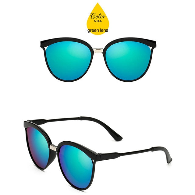 Leonlion Candies Brand Designer Cat Eye Solglasögon Kvinnor Luxury Plastic Sun Glass Classic Retro Outdoor Oculos de Sol Gafas