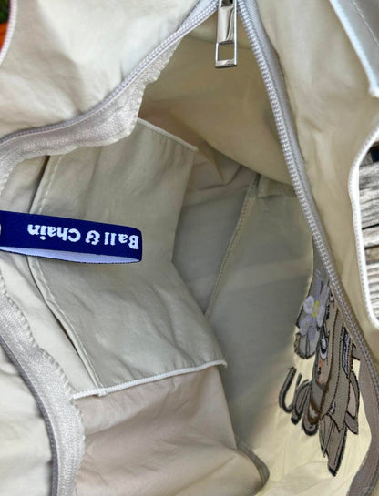 Labubu Explorer Tote Bag - Cute Meets Utility