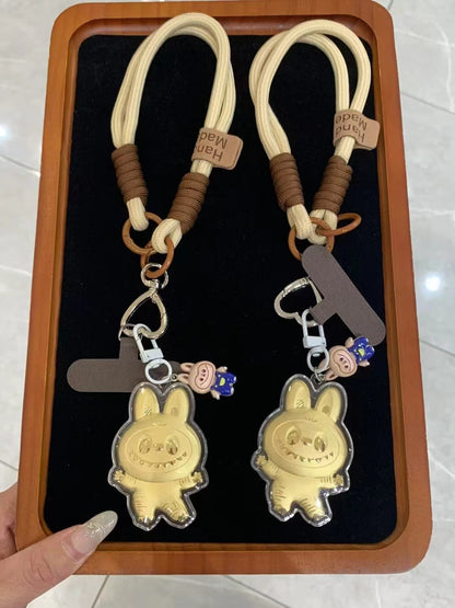 Keychain Gold Mini Labubu