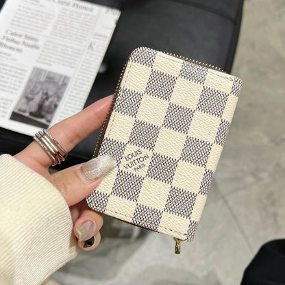 Ylellinen monogrammi vetoketjullinen lompakkokokoelma - LV, GG ja BBR