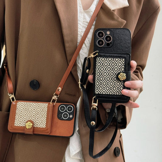 CC CC CAMELLIA Crossbody Case iPhone