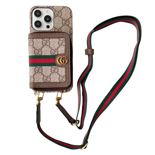 Custodia per iPhone del titolare della carta Lou GG