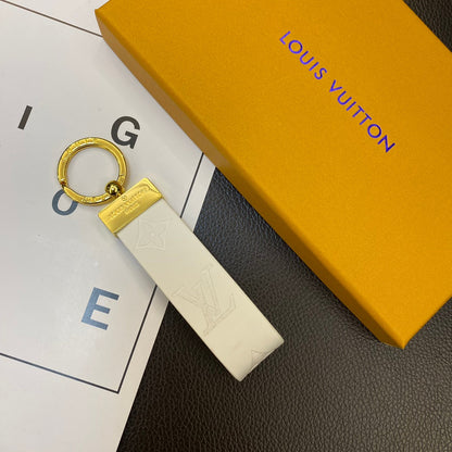 Luksus LV Monogram Keychain Collection - Klassiske farger med gullvare