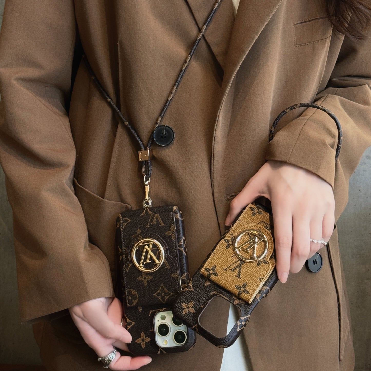LOU Card Holder Chain iPhone -sak