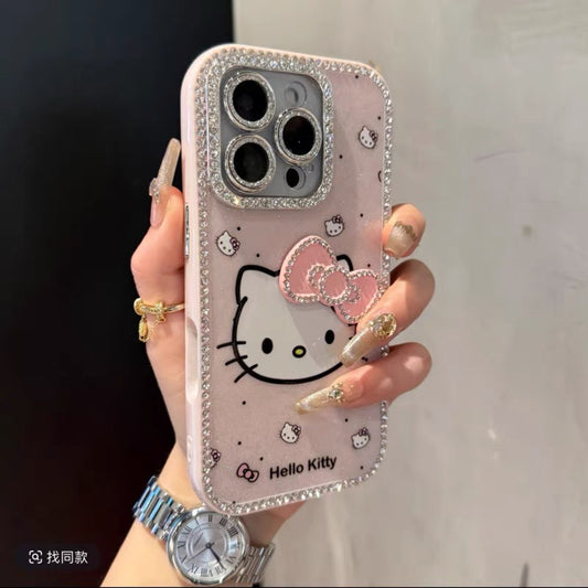 علبة iPhone blinged Kitty